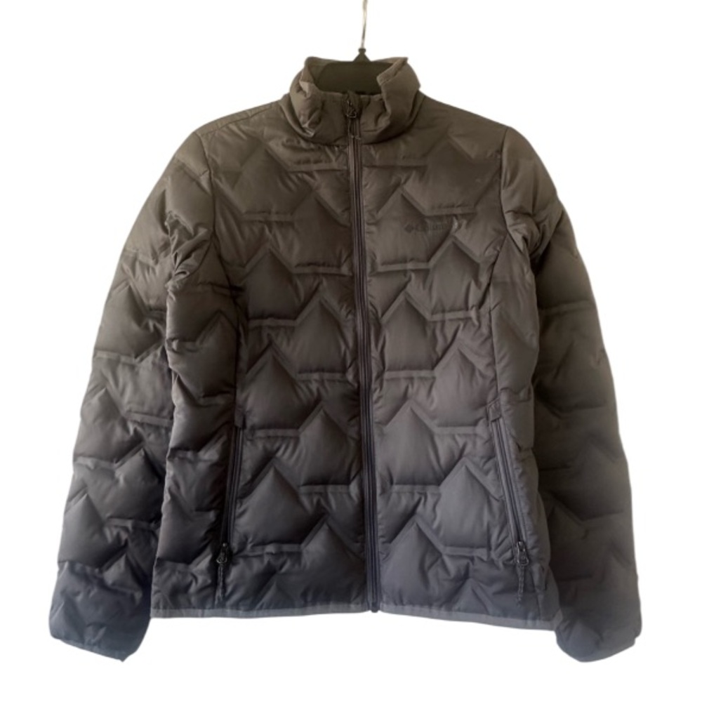Columbia Walker Mill Heat Seal Omni Heat 650 DOWN Jacket Gray size XS
